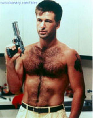 Alec Baldwin haired chest