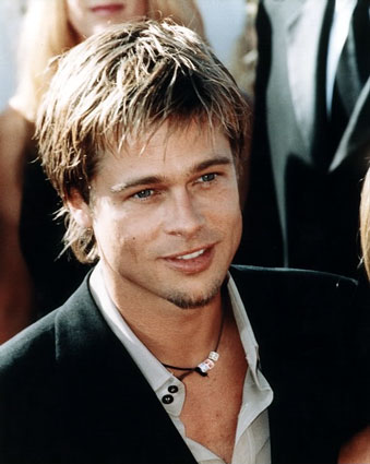 Brad Pitt posing hot