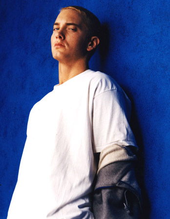 Eminem posing sexy