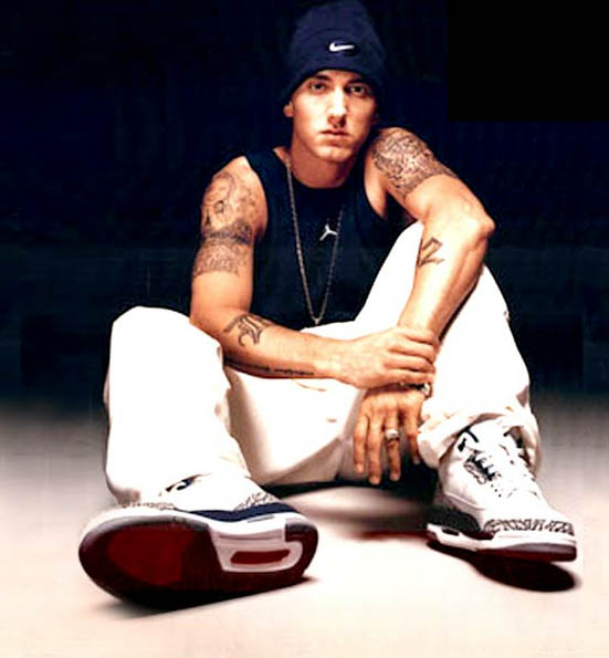 Eminem posing hot
