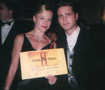 Jason Priestley looks sexy with his hot girlfriend