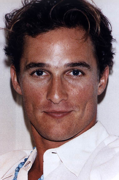Matthew McConaughey posing hot