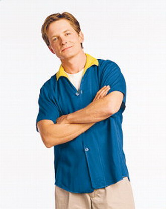 Michael J. Fox posing hot