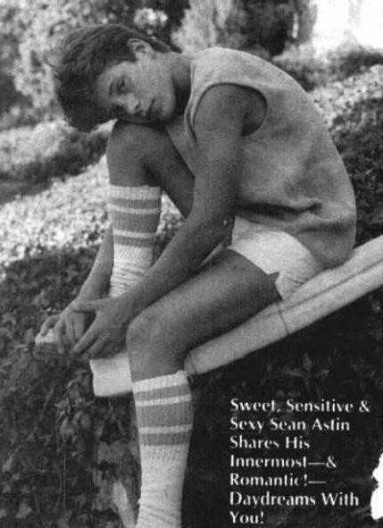 Sean Astin posing hot