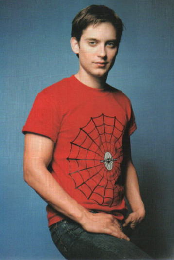 Tobey Maguire looks hot