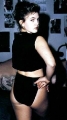 Drew Barrymore in black lingerie