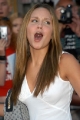 Amanda Bynes with open mouth