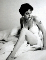 Angelina Jolie smokes in bed