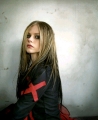 Avril Lavigne red cross
