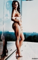 Charisma Carpenter posing topless for playboy