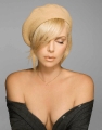Charlize Theron with plunging neckline
