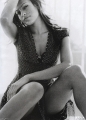 Eva Mendes wearing sexy dress