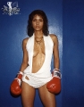 Halle Berry as a boxer