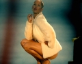 Jennifer Lopez wearing fur