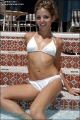 Jordan Capri posing in hot white lingerie