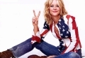 Meg Ryan in a patriotic shirt