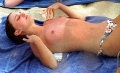 Natalie Portman posing topless