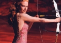 Nicole Kidman shooting the bow