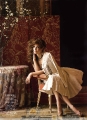 Sandra Bullock posing in glamorous dress