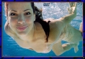 Sandra Bullock swimming naked under water