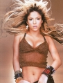 Shakira wearing hot sexy shimmy