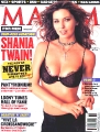 Shania Twain on the Maxim cover