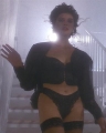 Teri Hatcher wearing black hot lingerie