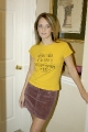 Its All About Ashley in yellow blouse