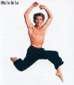 Patrick Swayze posing shirtless