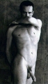 Alexis Arquette posing naked