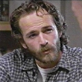 Luke Perry posing hot