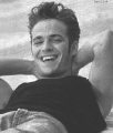 Luke Perry posing hot