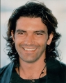 Antonio Banderas  smiling