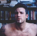 Ben Affleck looks hot with fag