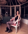 Catherine Zeta Jones posing in sexy tights
