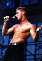Sexy Jeremy Jordan posing shirtless