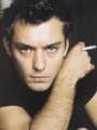 Jude Law posing hot