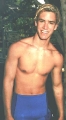 Sexy Mark Paul Gosselaar posing shirtless