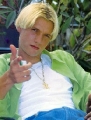 Nick Carter posing sexy