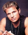 Nick Lachey posing sexy