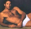 Sexy Scott Bakula posing shirtless