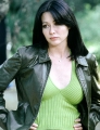 Shannen Doherty showing hot neckline