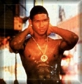 Usher posing sexy