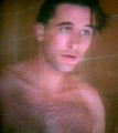 William Baldwin posing shirtless