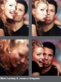 Nick Lachey posing sexy