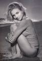 Sexy Cameron Diaz posing on the beach  