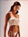 Shannon Elizabeth wearing hot transparent bikini