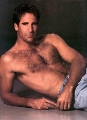 Hot Scott Bakula posing shirtless