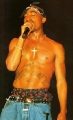 2Pac Amaru shakur on stage