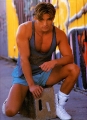 Steve Burton posing hot